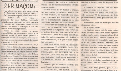Jornal O ZZé ARLS Caratinga Livre, nº 0922 Ano I - Caratinga, 10 de Novembro de 1994 - Nº 06