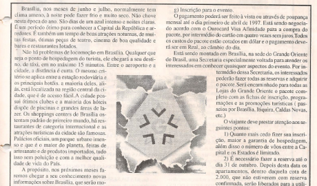 Jornal O ZZé ARLS Caratinga Livre, nº 0922 Ano II - Caratinga, 12 de Dezembro de 1996 - Nº 17