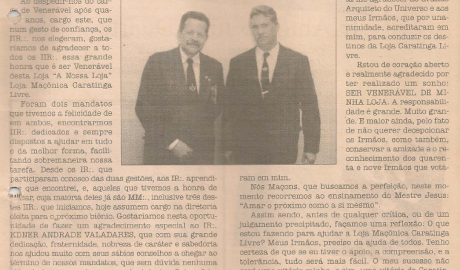 Jornal O ZZé ARLS Caratinga Livre, nº 0922 Ano II - Caratinga, Junho de 1997 - Nº 22