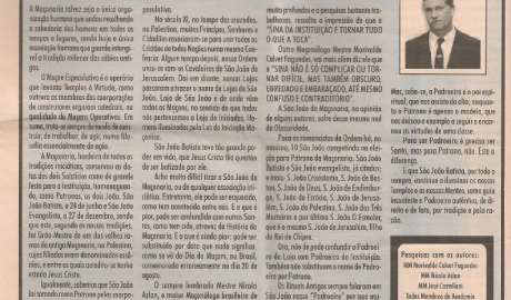 Jornal O ZZé ARLS Caratinga Livre, nº 0922 Ano II - Caratinga, Julho de 1997 - Nº 23