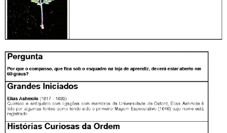 Folha Maçônica - n° 006 - 16 de outubro de 2005 Essa edição foi disponibilizada pelo colaborador da Folha Maçônica Aquilino R. Leal