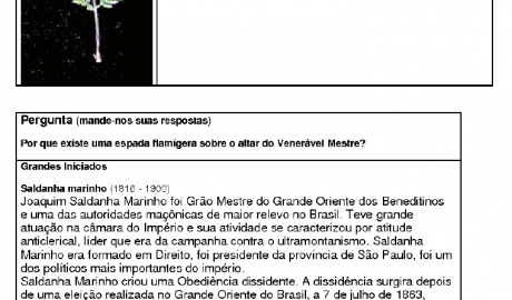 Folha Maçônica - n° 004 - 02 de outubro de 2005 Essa edição foi disponibilizada pelo colaborador da Folha Maçônica Aquilino R. Leal