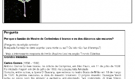 Folha Maçônica - n° 009 - 05 de novembro de 2005 Essa edição foi disponibilizada pelo colaborador da Folha Maçônica Aquilino R. Leal