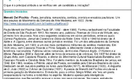 Folha Maçônica - n° 030 - 01 de abril de 2006 Essa edição foi disponibilizada pelo colaborador da Folha Maçônica Aquilino R. Leal