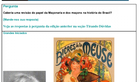 Folha Maçônica - n° 079 - 10 de março de 2007 Essa edição foi disponibilizada pelo colaborador da Folha Maçônica Aquilino R. Leal