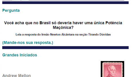 Folha Maçônica - 17 de maio de 2008 - Ano 3 - Edição n° 140 Essa edição foi disponibilizada pelo colaborador da Folha Maçônica Aquilino R. Leal