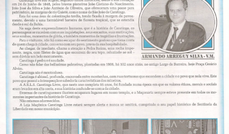 Jornal O ZZé ARLS Caratinga Livre, nº 0922 Ano XIII - Caratinga, Junho de 2008 - Nº 68