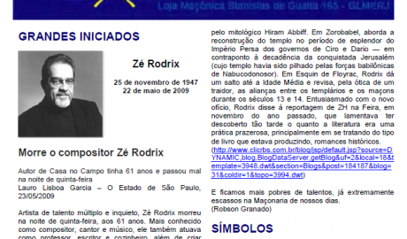 Folha Maçônica - 23 de maio de 2009 - Ano 4 - Edição n° 193 Essa edição foi disponibilizada pelo colaborador da Folha Maçônica Aquilino R. Leal