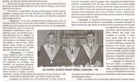 Jornal O ZZé ARLS Caratinga Livre, nº 0922 Ano XVI - Caratinga, Julho de 2009 - Nº 75