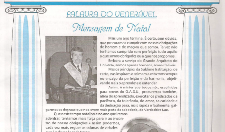 Jornal O ZZé ARLS Caratinga Livre, nº 0922 Ano XVI - Caratinga, Dezembro de 2009 - Nº 77