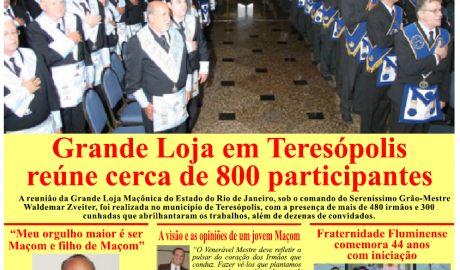 Gazeta do Maçom - Março 2010 Jornal da Grande Loja Maçônica do Estado do Rio de Janeiro