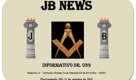 JB News - Nº 39 - 11 de outubro de 2010
