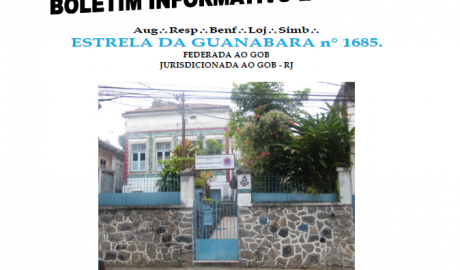 O Pelicano Outubro/Novembro/Dezembro de 2010, Nº 22 - Ano 8 Boletim Informativo e Cultural Aug∴ Resp∴ Benf∴ Loj∴ Simb∴ Estrela da Guanabara nº 1685