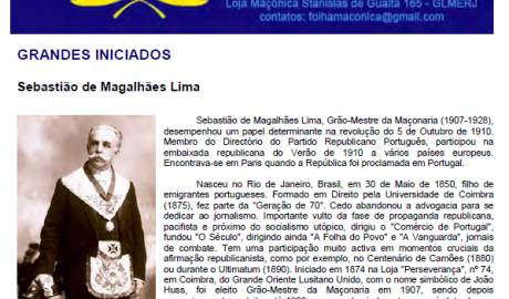 Folha Maçônica - 18 de dezembro de 2010 - Ano 5 - Edição n° 275 Essa edição foi disponibilizada pelo colaborador da Folha Maçônica Aquilino R. Leal