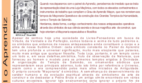 Jornal do Aprendiz - Nº 22 - Abril 2011 Ano II - ARLS Amparo da Virtude, 0276 Oriente de Pesqueira PE