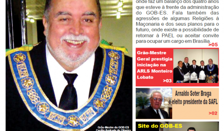 Revista O Malhete - Ed 24 - Junho 2011 Ano III - Linhares - ES Informativo Maçônico, Político e Cultural