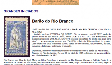 Folha Maçônica - 22 de outubro de 2011 - Ano 6 - Edição n° 319 Essa edição foi disponibilizada pelo colaborador da Folha Maçônica Aquilino R. Leal