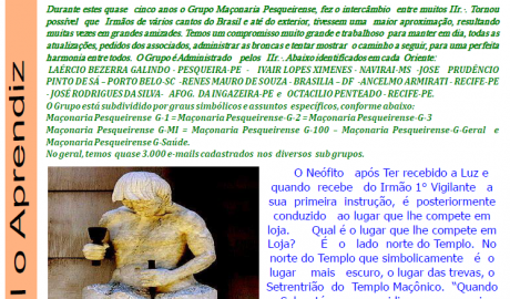 Jornal do Aprendiz - Nº 28 - Outubro 2011 Ano III - ARLS Amparo da Virtude, 0276 Oriente de Pesqueira PE