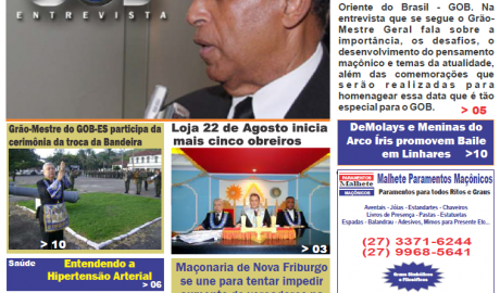 Revista O Malhete - Ed 32 - Junho 2012 Ano IV - Linhares - ES Informativo Maçônico, Político e Cultural