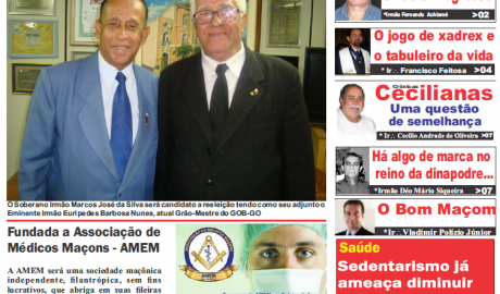Revista O Malhete - Ed 40 - Dezembro 2012 Ano IV - Linhares - ES Informativo Maçônico, Político e Cultural