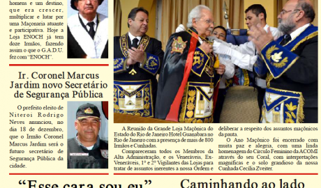 Gazeta do Maçom - Dezembro 2012 Jornal da Grande Loja Maçônica do Estado do Rio de Janeiro