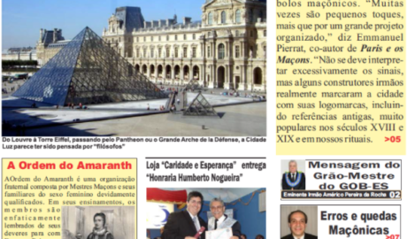Revista O Malhete - Ed 42 - Janeiro 2013 Ano V - Linhares - ES Informativo Maçônico, Político e Cultural