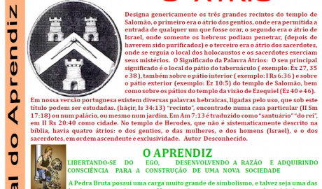 Jornal do Aprendiz - Nº 46 - Abril 2013 Ano IV - ARLS Amparo da Virtude, 0276 Oriente de Pesqueira PE
