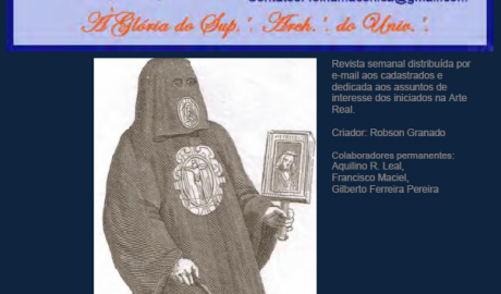 Folha Maçônica - 27 de abril de 2013 - Ano 8 - Edição n° 398 Essa edição foi disponibilizada pelo colaborador da Folha Maçônica Aquilino R. Leal