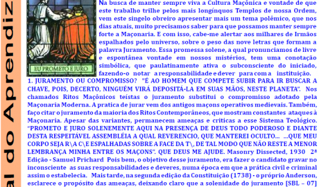 Jornal do Aprendiz - Nº 47 - Maio 2013 Ano V - ARLS Amparo da Virtude, 0276 Oriente de Pesqueira PE