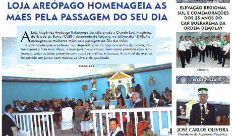 O Compasso - Ano II - n° 05 - Maio e Junho de 2013 O Jornal do Maçom da Bahia