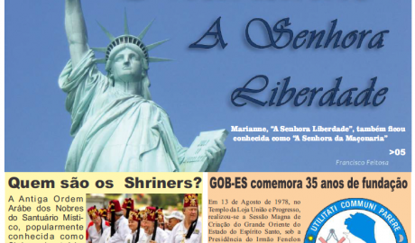 Revista O Malhete - Ed 51 - Agosto 2013 Ano V - Linhares - ES Informativo Maçônico, Político e Cultural