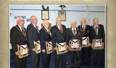 Masonic Messenger Official Publication of the Grand Lodge of Georgia, Free & Accepted Mason August 2013
