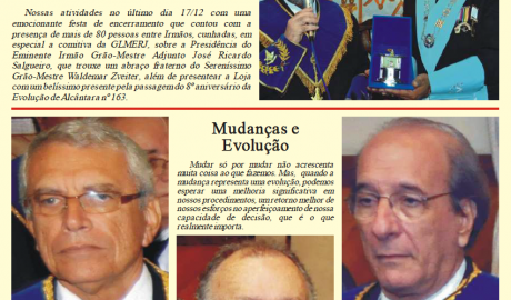 Gazeta do Maçom - Dezembro 2013 Jornal da Grande Loja Maçônica do Estado do Rio de Janeiro