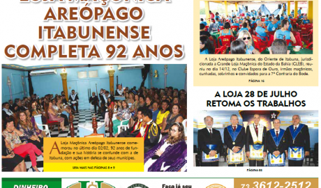 O Compasso - Ano III - n° 08 - Janeiro e Fevereiro de 2014 O Jornal do Maçom da Bahia