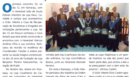 Boletim Oficial GOEB Nº 10 - Maio/2014 Informativo da Maçonaria da Bahia