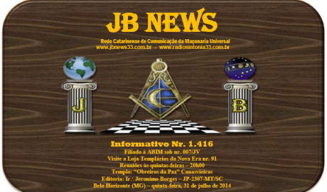 JB News - Nº 1416 - 31 de julho de 2014