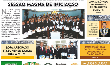 O Compasso - Ano III - n° 11 - Setembro e Outubro de 2014 O Jornal do Maçom da Bahia