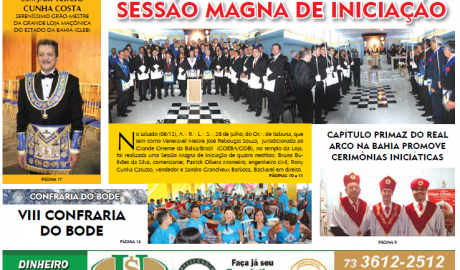 O Compasso - Ano III - n° 12 - Novembro e Dezembro de 2014 O Jornal do Maçom da Bahia