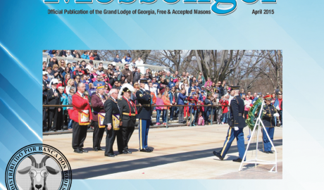 Masonic Messenger Official Publication of the Grand Lodge of Georgia, Free & Accepted Mason April 2015