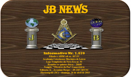 JB News - Nº 1670 - 26 de abril de 2015