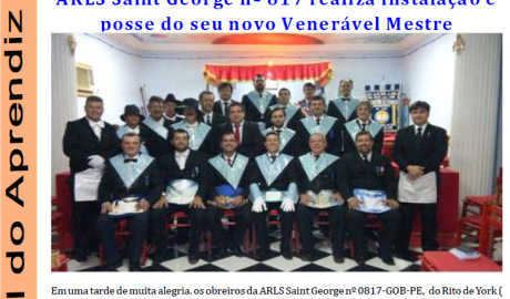 Jornal do Aprendiz - Nº 74 - Agosto 2015 Ano VII - ARLS Amparo da Virtude, 0276 Oriente de Pesqueira PE