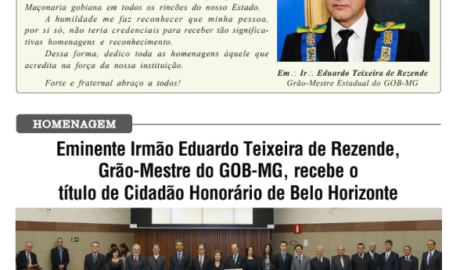 Jornal do GOB-MG - Nº 02 - 21 de Junho - 2016