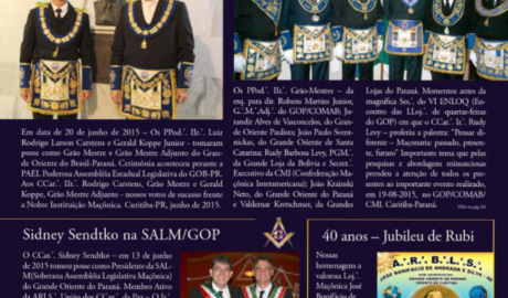 O Cavaleiro de São João - Edição 33 - 3º Trimestre de 2015