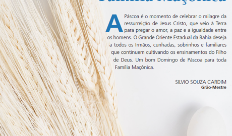 Boletim Oficial GOEB Nº 69- Abril/2019 Informativo da Maçonaria da Bahia