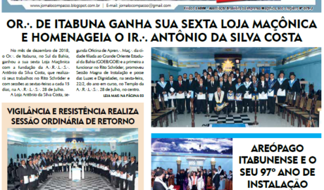 O Compasso - Ano VIII - n° 37 - Janeiro, Fevereiro e Março | 2019 O Jornal do Maçom da Bahia