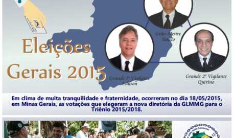 Maçonaria em Destaque - Nº 23 - Junho/2015 Ano V - Grande Loja Maçônica de Minas Gerais
