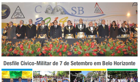 Maçonaria em Destaque - Nº 20 - Setembro/2014 Ano IV - Grande Loja Maçônica de Minas Gerais