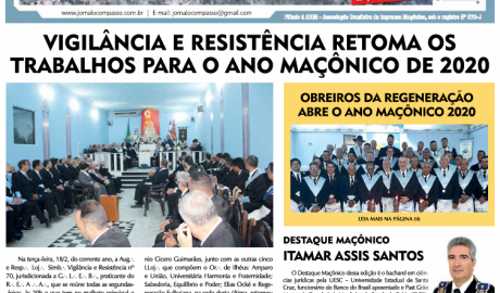 O Compasso - Ano IX - n° 41 - Fevereiro | 2020 O Jornal do Maçom da Bahia