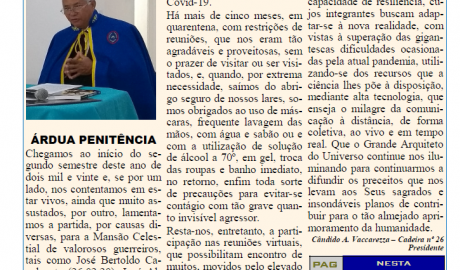 Publicação Mensal da  AMALBA, Academia Maçônica de Letras da Bahia, Ano V, Julho 2020, Número 42