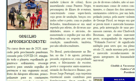 Publicação Mensal da  AMALBA, Academia Maçônica de Letras da Bahia, Ano V, Setembro 2020, Número 44
